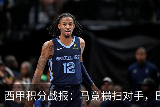 西甲积分战报：马竞横扫对手，巴萨狂胜7-2，塞维利亚险胜